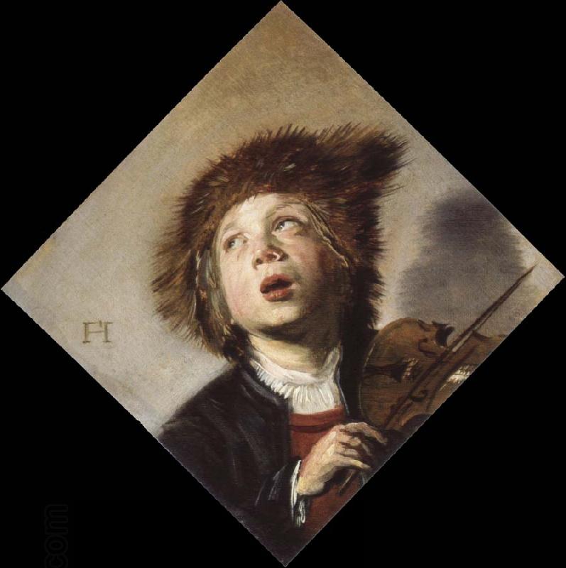 Frans Hals a boy with a violin China oil painting art